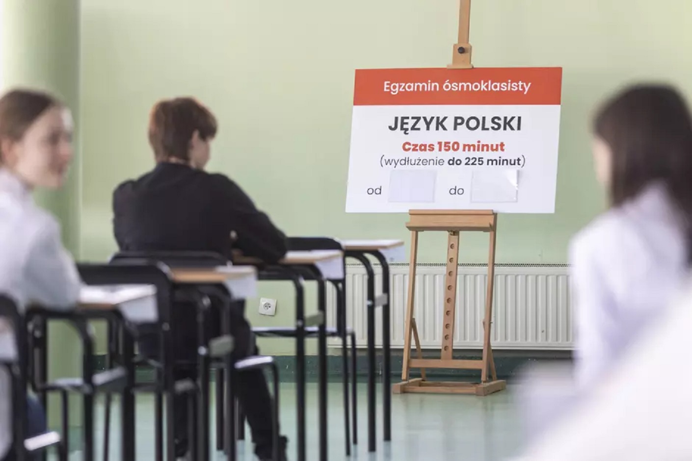 egzamin ósmoklasisty 2025 z języka polskiego w Szkole Podstawowej nr 33 w Gdańsku
